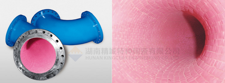 必发365特瓷推荐使用的耐磨陶瓷管道洛氏硬度高达87HRA